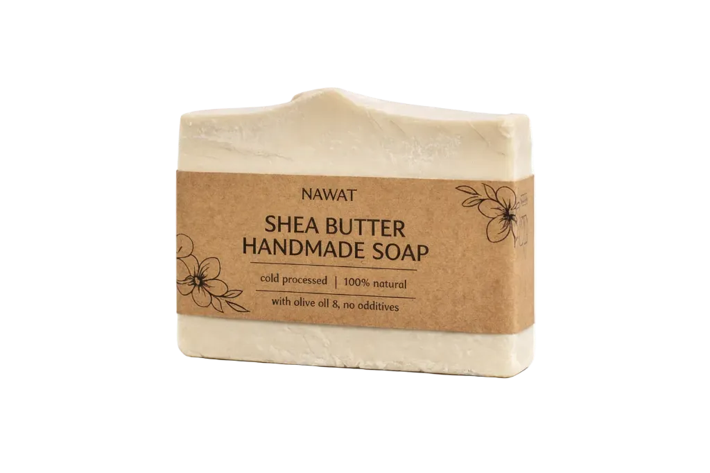 Organic Shea Butter Handmade Soap - صابون زبدة الشيا العضوي الطبيعي 