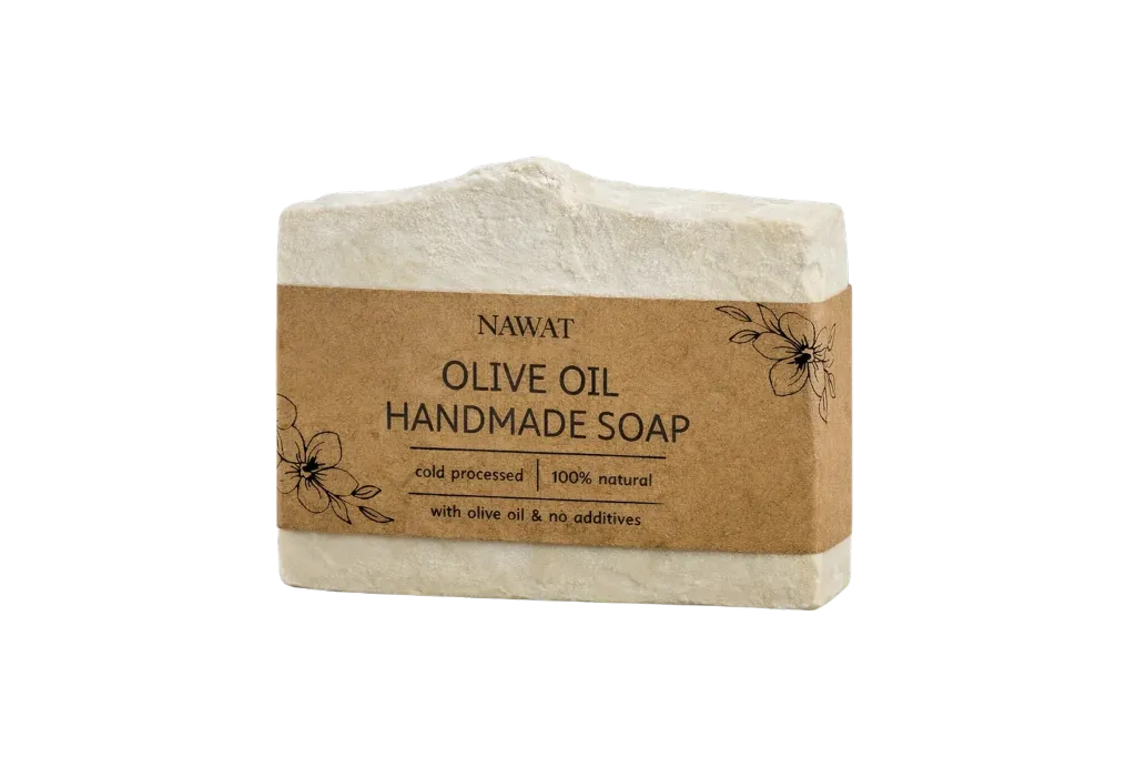 Organic Olive Oil Handmade Soap - صابون زيت الزيتون العضوي الطبيعي 